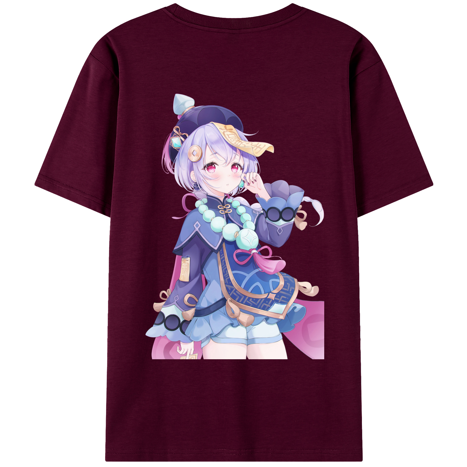 げんし神 七七 なな  genshin Nana レディース半袖Tシャツ(バックプリント)